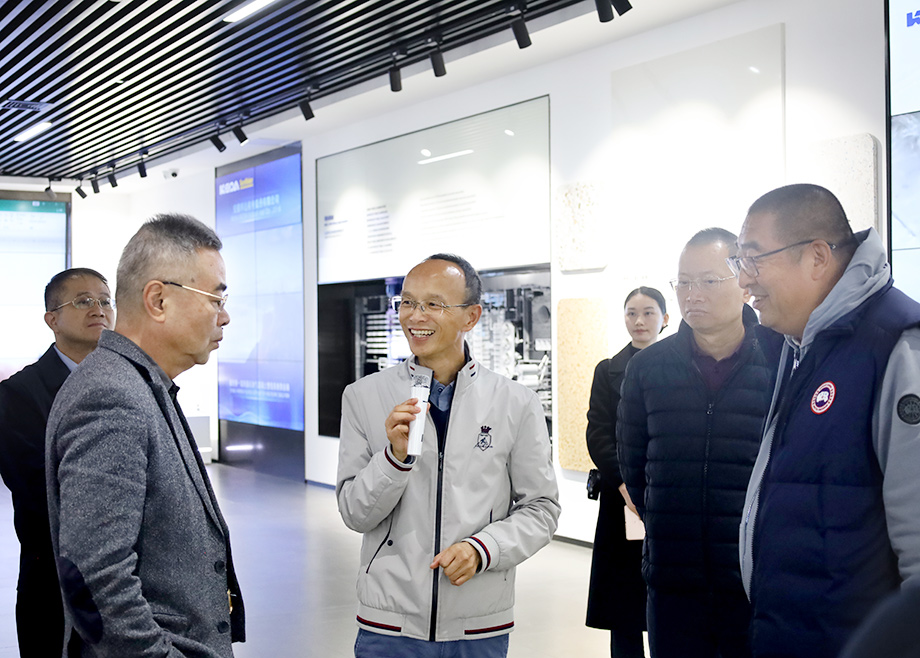 深化合作，共话未来丨马可波罗董事长黄建平一行莅临PA视讯平台参观交流